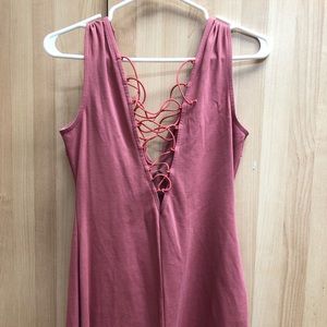 Pink mini party dress